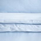 Homla, Avelia, pościel, satynowa z domieszką wiskozy niebieska, 220-200