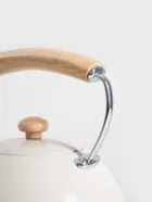 Homla, B2 Virgen Essentials, czajnik beżowy z drewnianym uchwytem, 2,5l