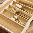 Homla, Bambou, wkład do szuflady regulowany na sztućce, 37-31 cm