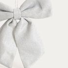 Homla, Bowe, kokarda, srebrna, 28 cm