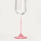 Homla, Brill, kieliszek, na szampana z różową nóżką, 0,27l