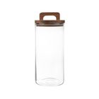 Homla, Carlos, pojemnik, duży z akacjowym uchwytem, 1,2l
