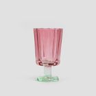 Homla, Cassiar, kieliszek, koralowo-zielony, 0,22 l