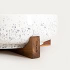 Homla, Caviano, misa, do serwowania nakrapiana na podstawce, 25,5-9,5 cm