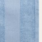 Homla, Cellen, ręcznik, niebieski z domieszką lyocellu, 50-90 cm