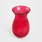 Homla, Cherish Love, wazon, szklany czerwony, 11,5-20 cm