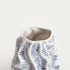 Homla, Clario, wazon, o falistej formie, 18,5-18,5-19 cm