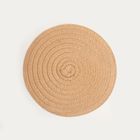 Homla, Cord, maty stołowe, beżowe, 38 cm, 2 szt.