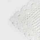 Homla, Crochet, obrus, szydełkowy, biały, 130-170 cm