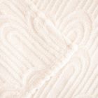 Homla, Darin, koc, miękki ecru ze strukturalnym wzorem, 150-200 cm