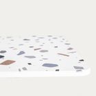 Homla, Ditta, mata łazienkowa, diatomitowa ze wzorem lastryko, 39-60-0,9 cm