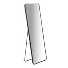 Homla, Elora, lustro, stojące prostokątne czarne, W = 50 cm