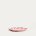 Homla, Fabia, talerz, deserowy w różowe kwiaty, 22 cm