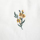 Homla, Floral Dream, pościel, z pranej bawełny z haftem w kwiatki, 160-200 cm