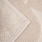 Homla, Flores, ręcznik, beżowy żakardowy, 100-150 cm