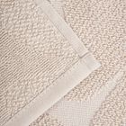 Homla, Flores, ręcznik, beżowy żakardowy, 50-90 cm