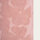 Homla, Flores, ręcznik, różowy żakardowy, 70-130 cm