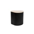 Homla, Gebo, stolik kawowy, czarny, 47-37-47,5 cm, 710773