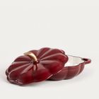 Homla, Ghost Town, garnek, żeliwny bordowy w kształcie dyni, 1,5l