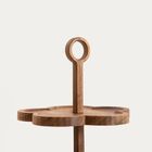 Homla, Gibara, patera, dwupoziomowa w kształcie kwiatka, 25-28,5 cm