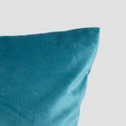 Homla, Gosta, poszewka, turkusowa, 45-45 cm, 739903