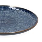Homla, Indie, talerz obiadowy, granatowy, 27 cm