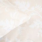 Homla, Jakad, pościel, bawełniana żakardowa beżowa, 200-220 cm