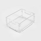 Homla, Kenta, organizer, transparentny, składany, 30,5-20,5-12 cm