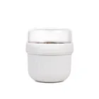 Homla, Loene, pojemnik na jogurt, szary, 0,45l + 0,2l, 896250