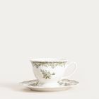 Homla, Lourry, filiżanka, ze spodkiem, zielona, 0,2l