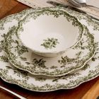 Homla, Lourry, miska, zielona, 14 cm