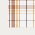 Homla, Lucy, maty stołowe, w kratę, zestaw, 30-45 cm, 2 szt.
