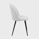 Homla, Ludi, krzesło, beżowe, 50-53-85 cm