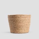 Homla, Lumbo, osłonka na doniczkę, pleciona naturalna, 27-21 cm