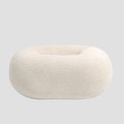 Homla, Luncta, pufa, ecru, 82-52-34 cm, 743740