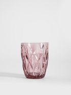 Homla, Luno, zestaw szklanek, różowych, 280 ml, 4 szt.