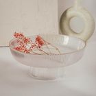 Homla, Lynn, misa ryflowana ze złotym rantem, duża, 26-12 cm, 746109