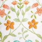 Homla, Mada, poszewka, bawełniana z lamówką zdobiona haftem, 45-45 cm