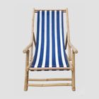 Homla, Mare, leżak, w biało niebieskie paski, 139-60-11 cm, 741845