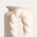 Homla, Mare, wazon, o piaskowym wykończeniu z warkoczami, 15-13-24 cm