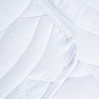 Homla, Marey, narzuta, błękitna z pikowaniem fala, 200-220 cm