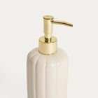 Homla, Melida, dozownik, ceramiczny, 7,5-7,5-18,5 cm