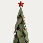 Homla, Metallo, choinka metalowa na pieńku, 37,5 cm, 754715