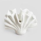 Homla, Modern Hamptons, wazon, w kształcie muszli, 20-11-16 cm