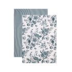 Homla, Nele, zestaw ścierek kuchennych, w kwiaty, 45-65 cm