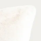 Homla, New Clumsy, poszewka, z imitacji króliczego futra, beżowa, 45-45 cm