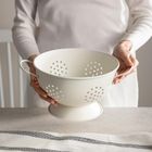 Homla, Nibbly, durszlak, śmietankowy, 23-13,5 cm