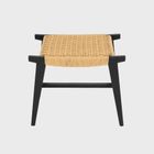 Homla, Novum, taboret, czarny, 52-34-42 cm