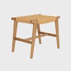 Homla, Novum, taboret, naturalny, 52-34-42 cm