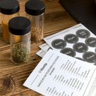 Homla, Otto, naklejki, okragłe, 3,3 cm, 45 szt, 895475